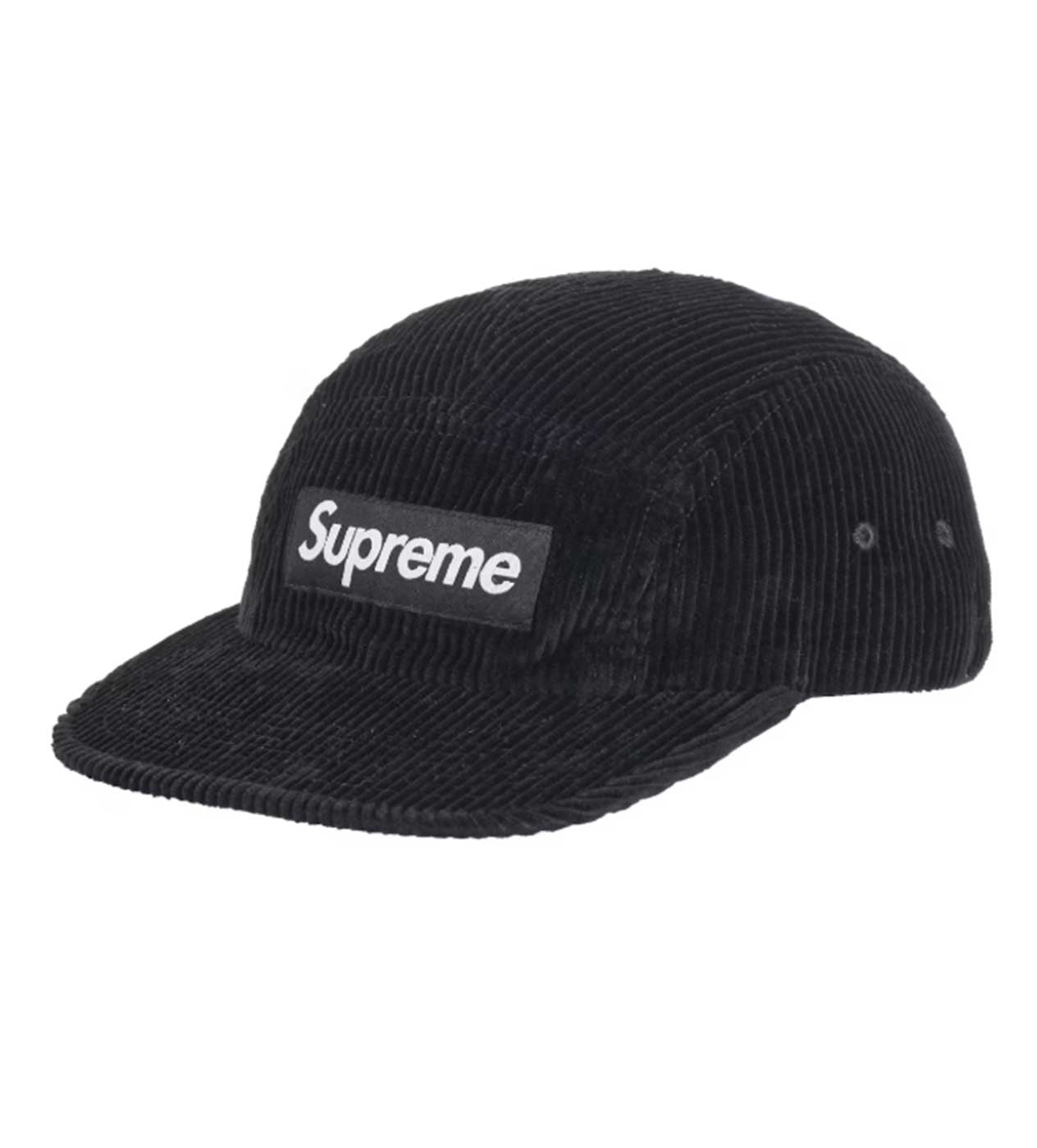 Supreme Lochcarron Camp Cap Black – Restock AR