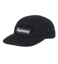 Supreme Corduroy Camp Cap Black
