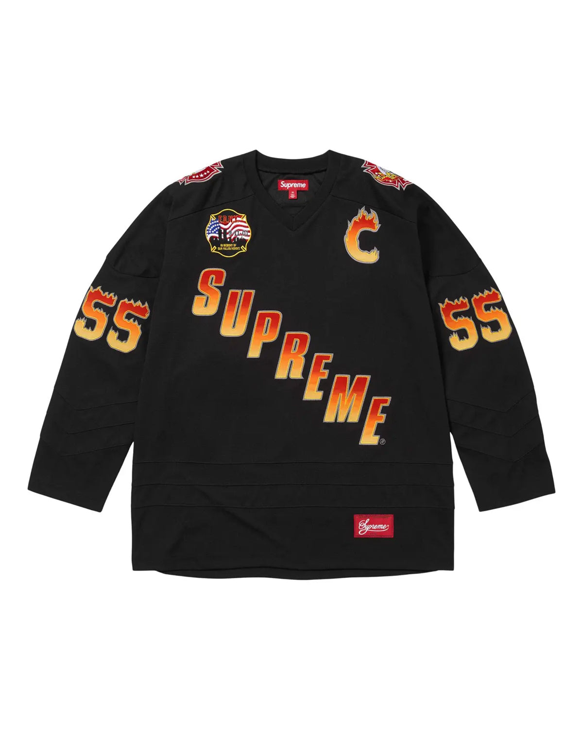 Supreme FDNY Jersey Black