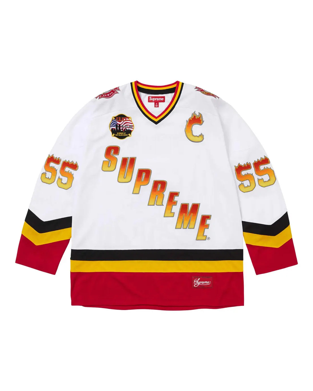 Supreme FDNY Jersey White