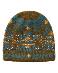 Supreme Far Aisle Studded Beanie Olive Green