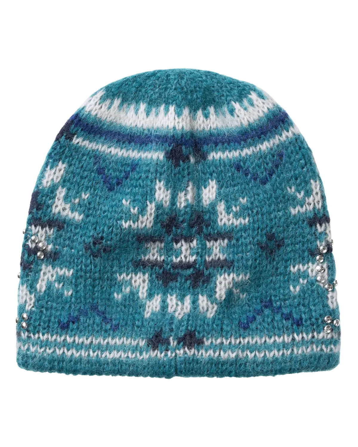 Supreme Far Aisle Studded Beanie Slate Blue