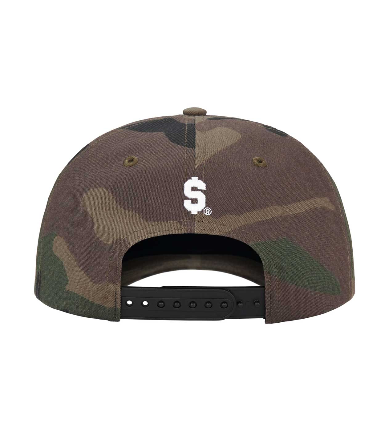 Supreme Felt Arc 6-Panel Snapback Camo back view