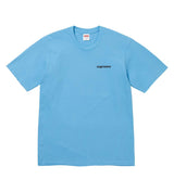 Supreme Fuck Money Tee Bright Blue front view