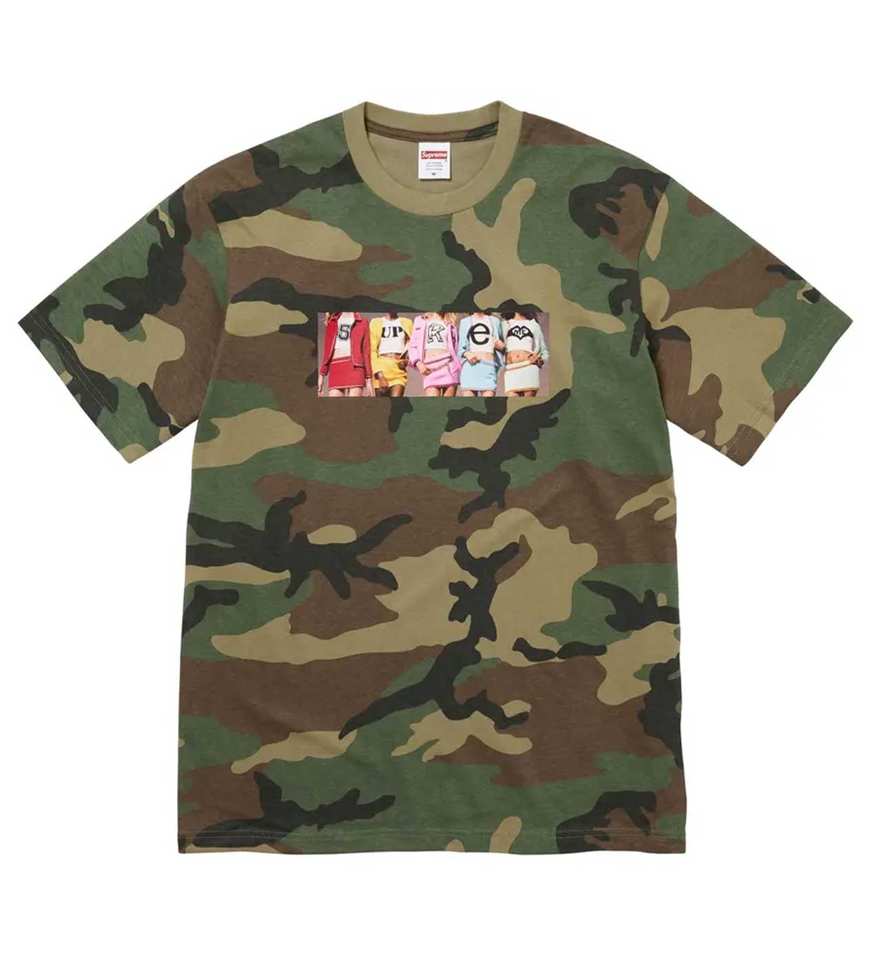 Supreme Girls Tee Camo