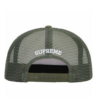 Supreme Gradient Mesh Back 5-Panel Olive back view