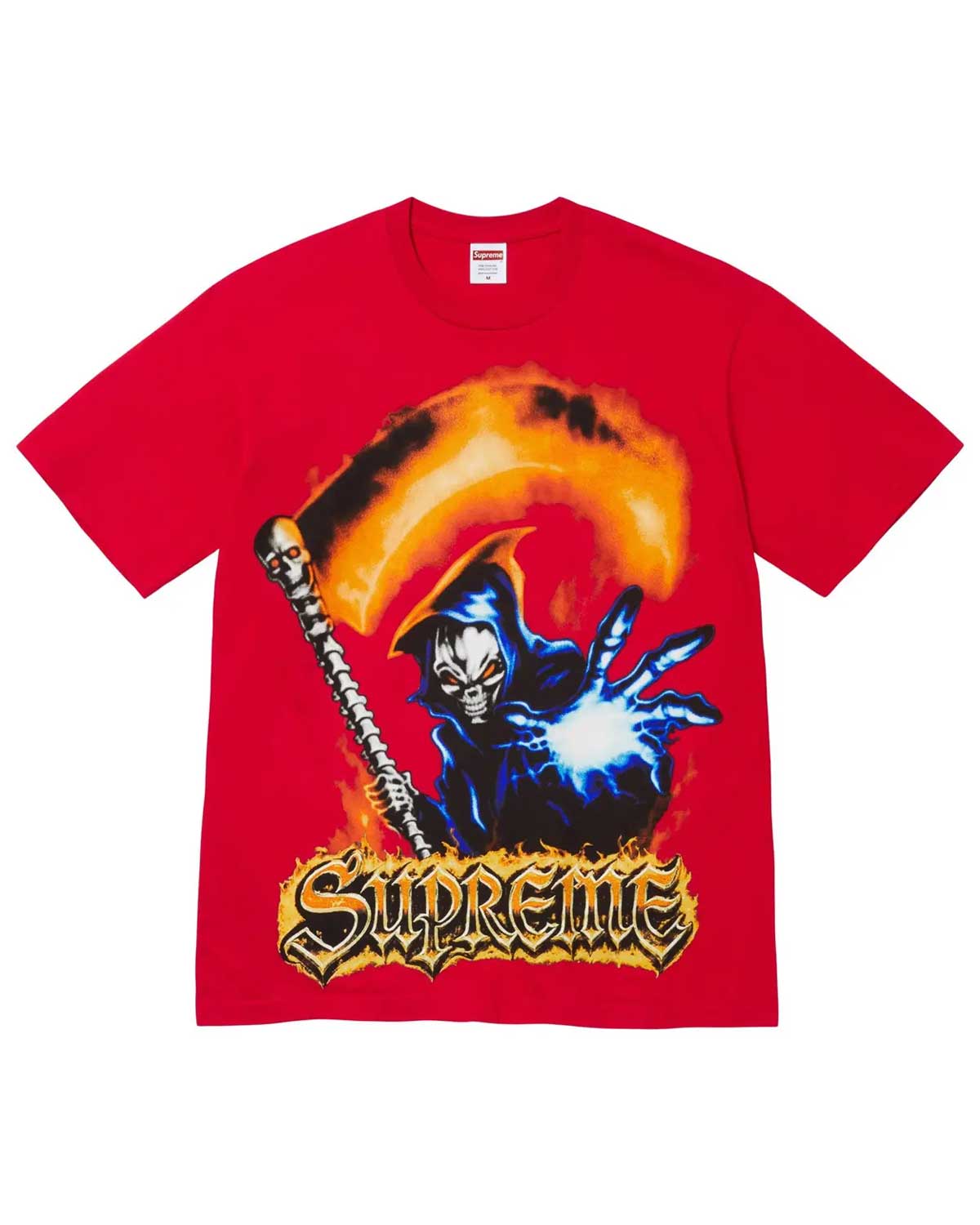 Supreme Grim Reaper Tee Red