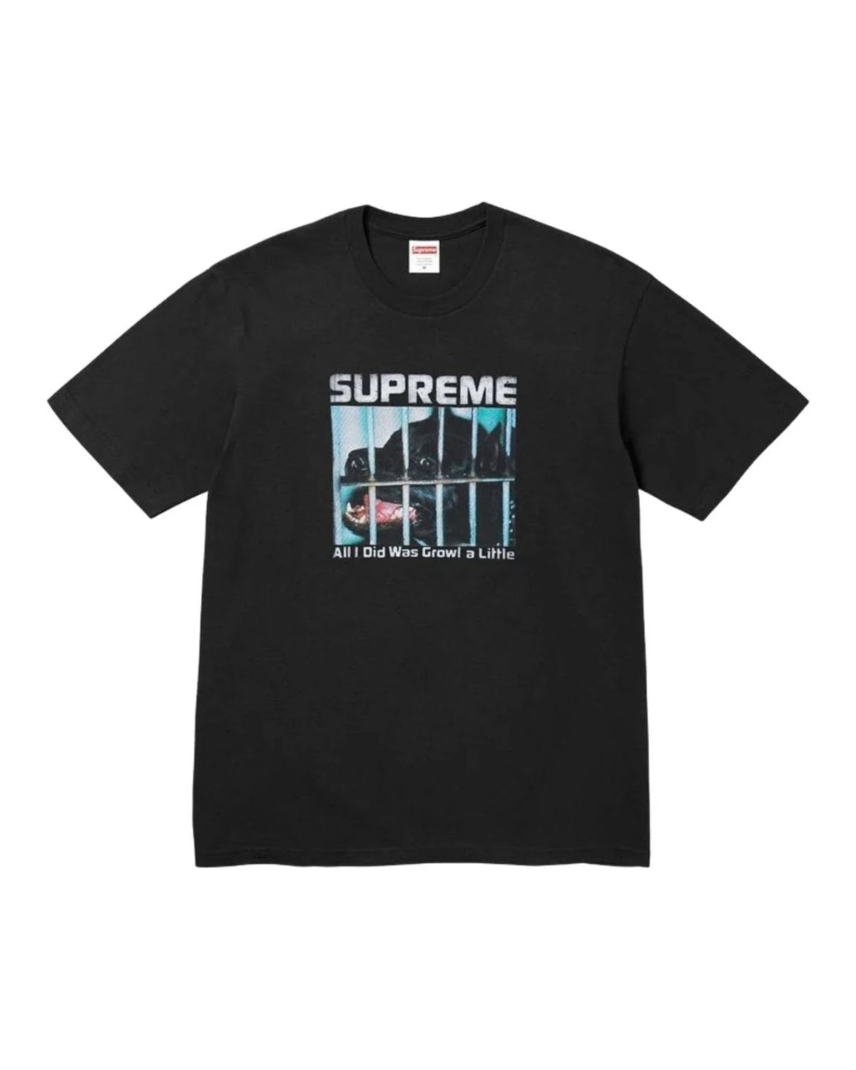 Supreme Growl Tee Black