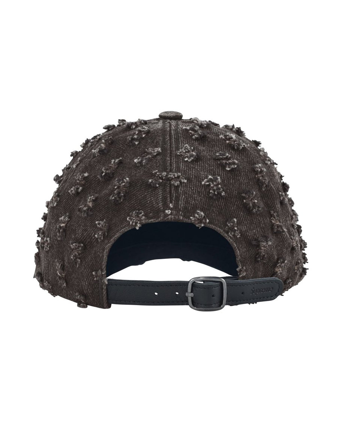 Supreme Hole Punch Rhinestone Denim 6 Panel Hat Black – Restock AR
