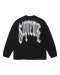 Supreme Intarsia L/S Tee Black