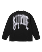 Supreme Intarsia L/S Tee Black
