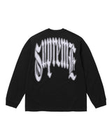 Supreme Intarsia L/S Tee Black