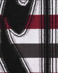 Supreme Intarsia L/S Tee Striped White/Red