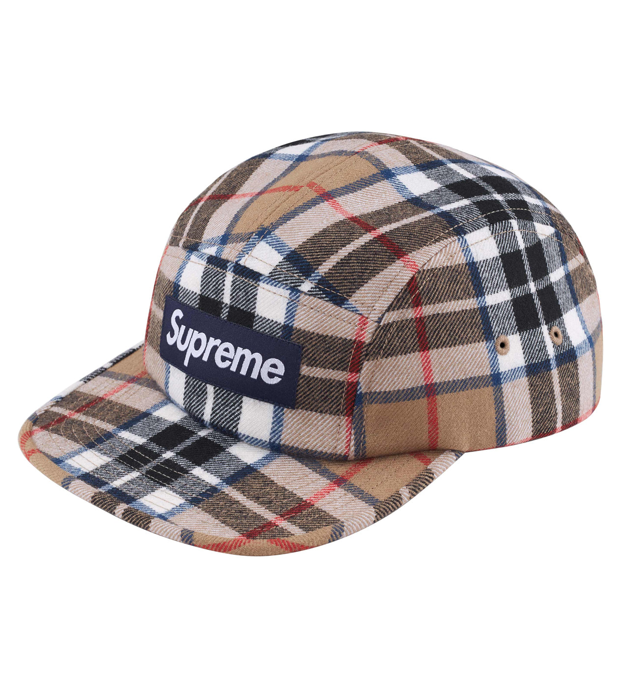 Supreme Lochcarron Camp Camp Tan Plaid