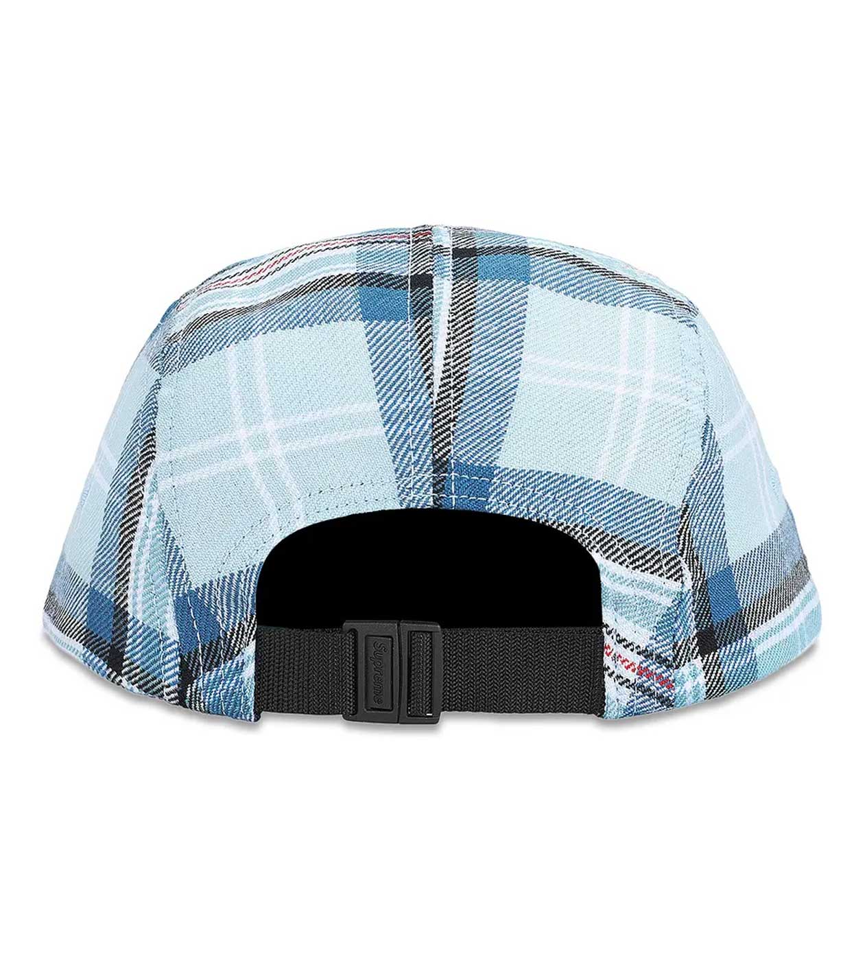 supreme Lochcarron® Camp Cap Light Blue Supreme Lochcarron Camp Cap Light Blue – Restock AR