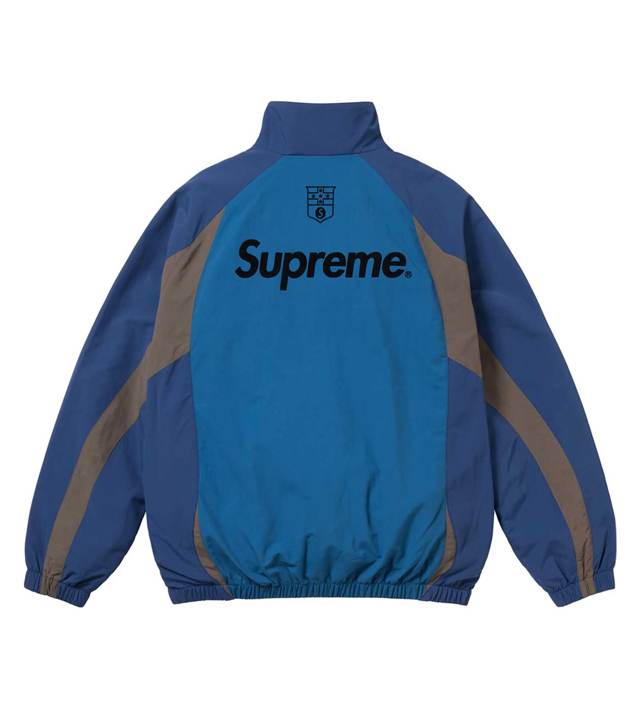 Supreme Logo Track Jacket Navy