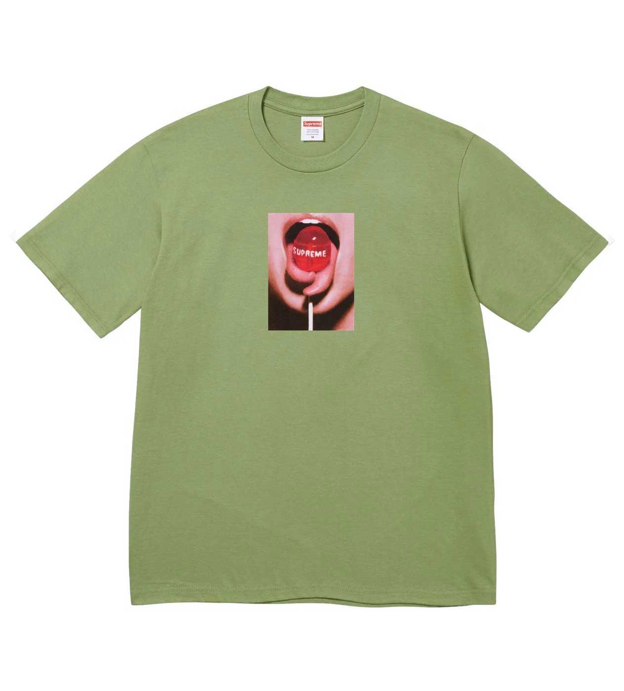 Supreme Lollipop Tee Moss