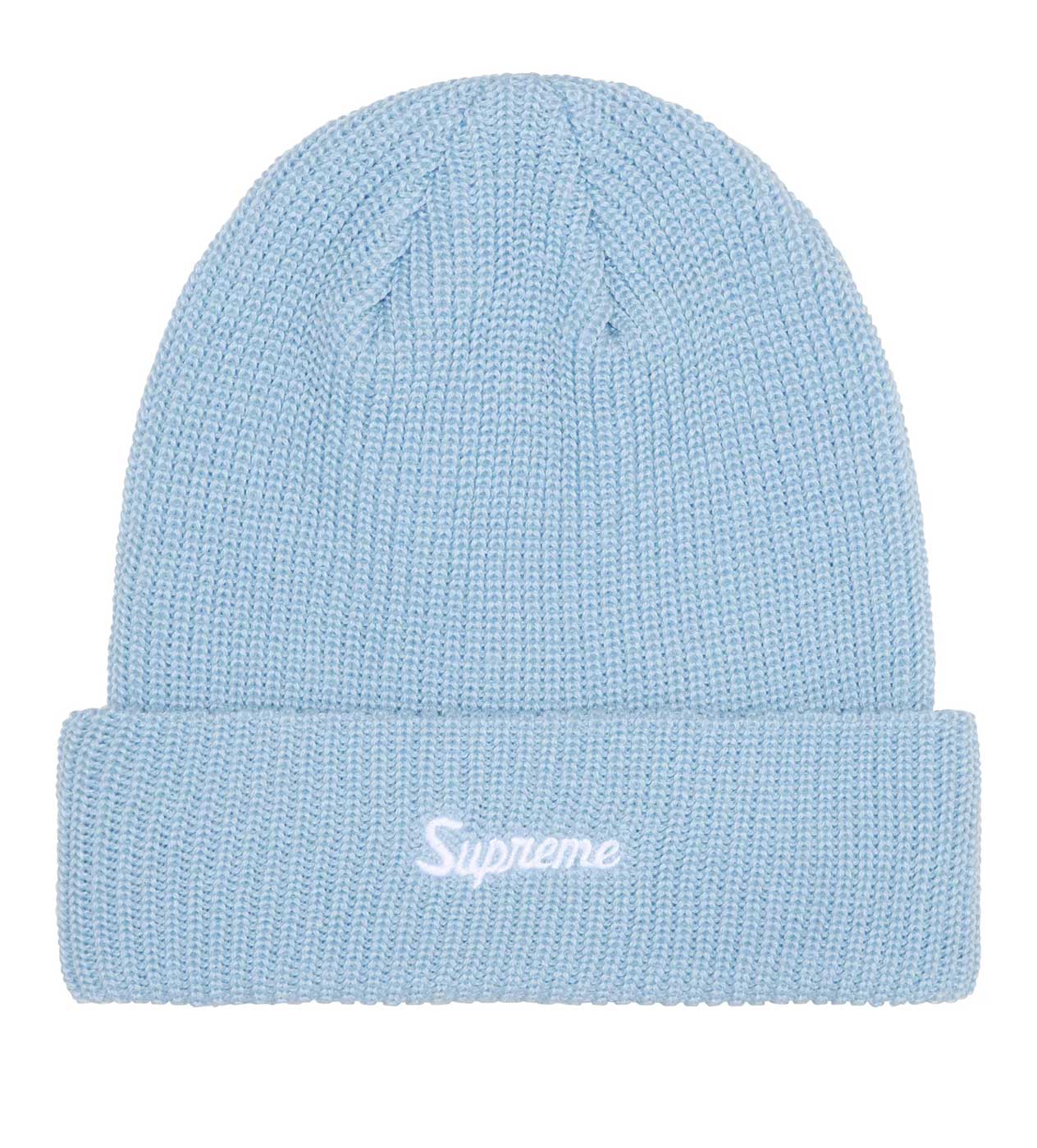 Supreme Loose Gauge Beanie Light Blue