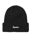 Supreme Loose Gauge Reflective Beanie Black