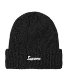 Supreme Loose Gauge Reflective Beanie Black