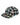 Supreme Metallic Boucle Camp Cap black, camp cap with multicolor metallic boucle check texture and white Supreme logo, front view