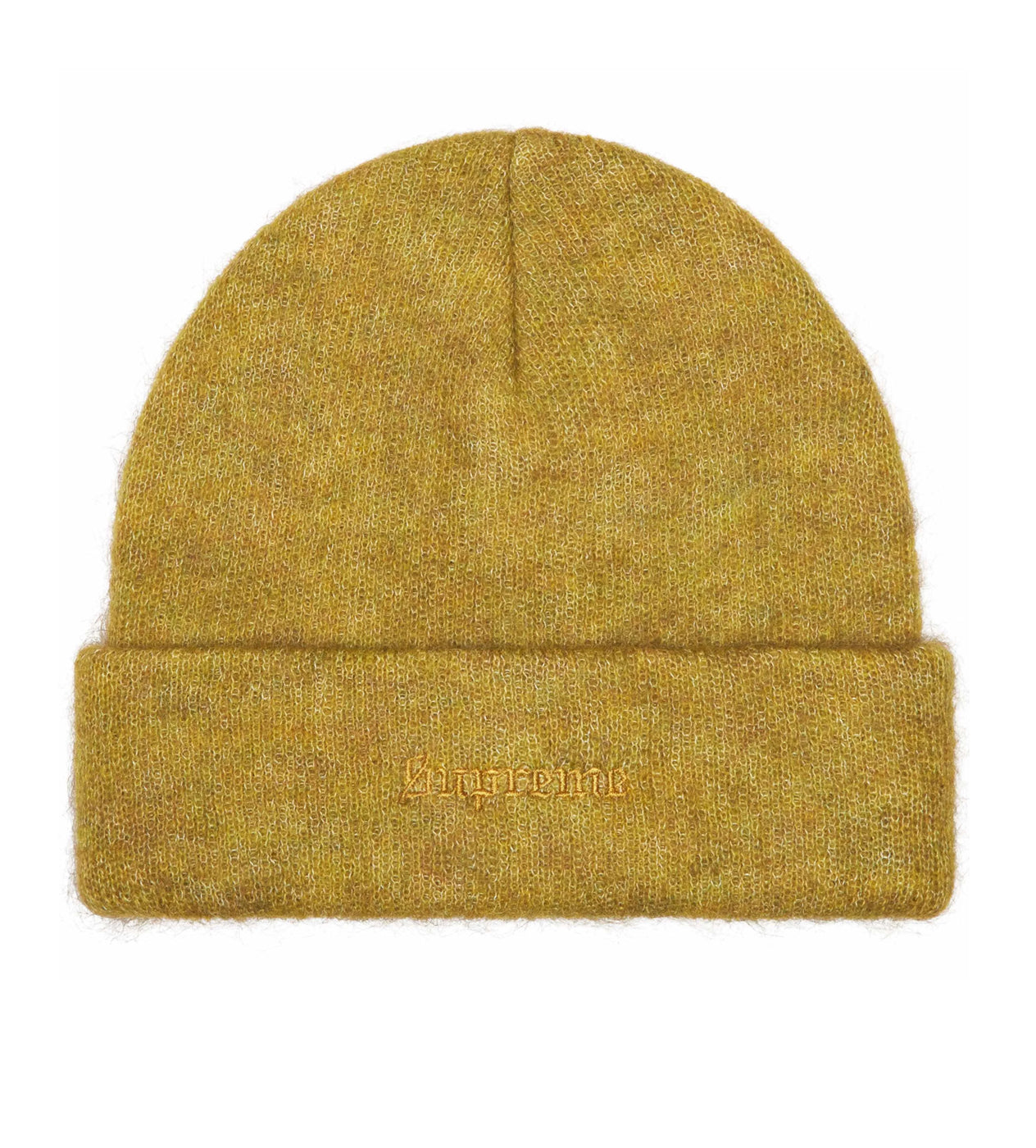 Supreme Mohair Beanie Mustard