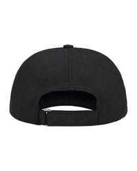 Supreme Monogram Jacquard 6 Panel Hat Black