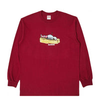 Supreme Neil Blender L/S Tee Cardinal