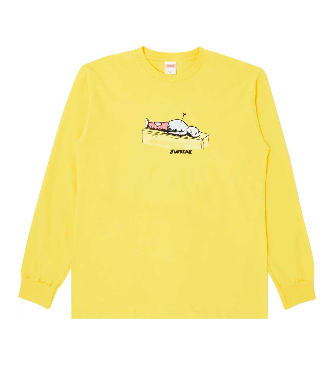 Supreme Neil Blender L/S Tee Yellow