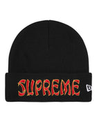 Supreme New Era Action Beanie Black