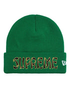 Supreme New Era Action Beanie Green