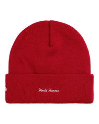 Supreme New Era Action Beanie Red