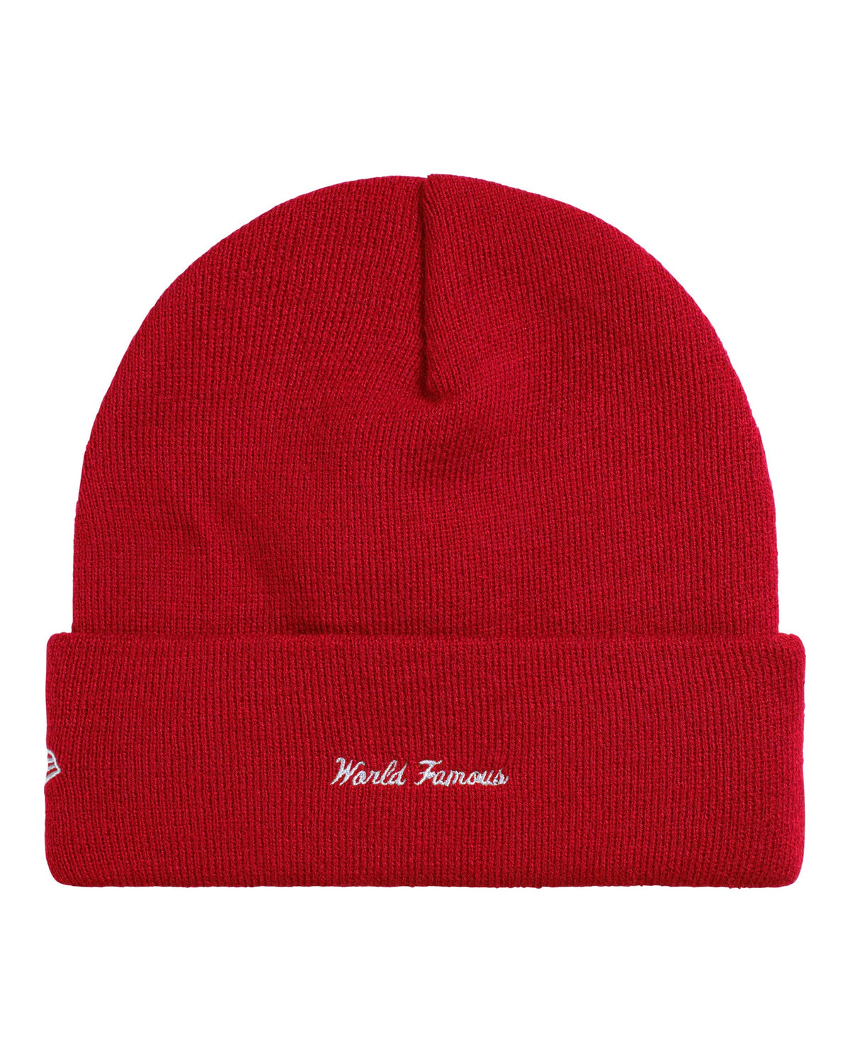 Supreme New Era Action Beanie Red