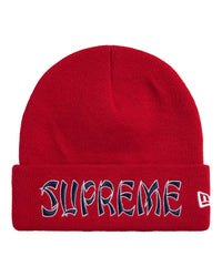 Supreme New Era Action Beanie Red