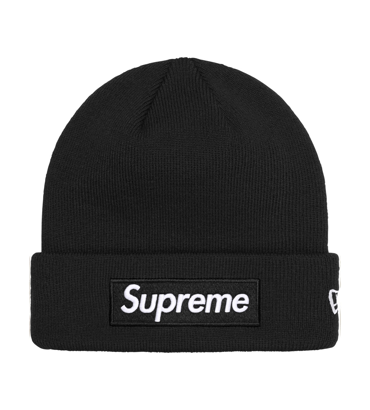 Supreme New Era Box Logo Beanie Black