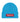 Supreme New Era Box Logo Beanie Cyan