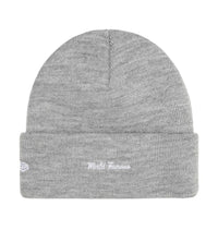 Supreme New Era Box Logo Beanie Grey/Navy