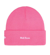 Supreme New Era Box Logo Beanie Magenta