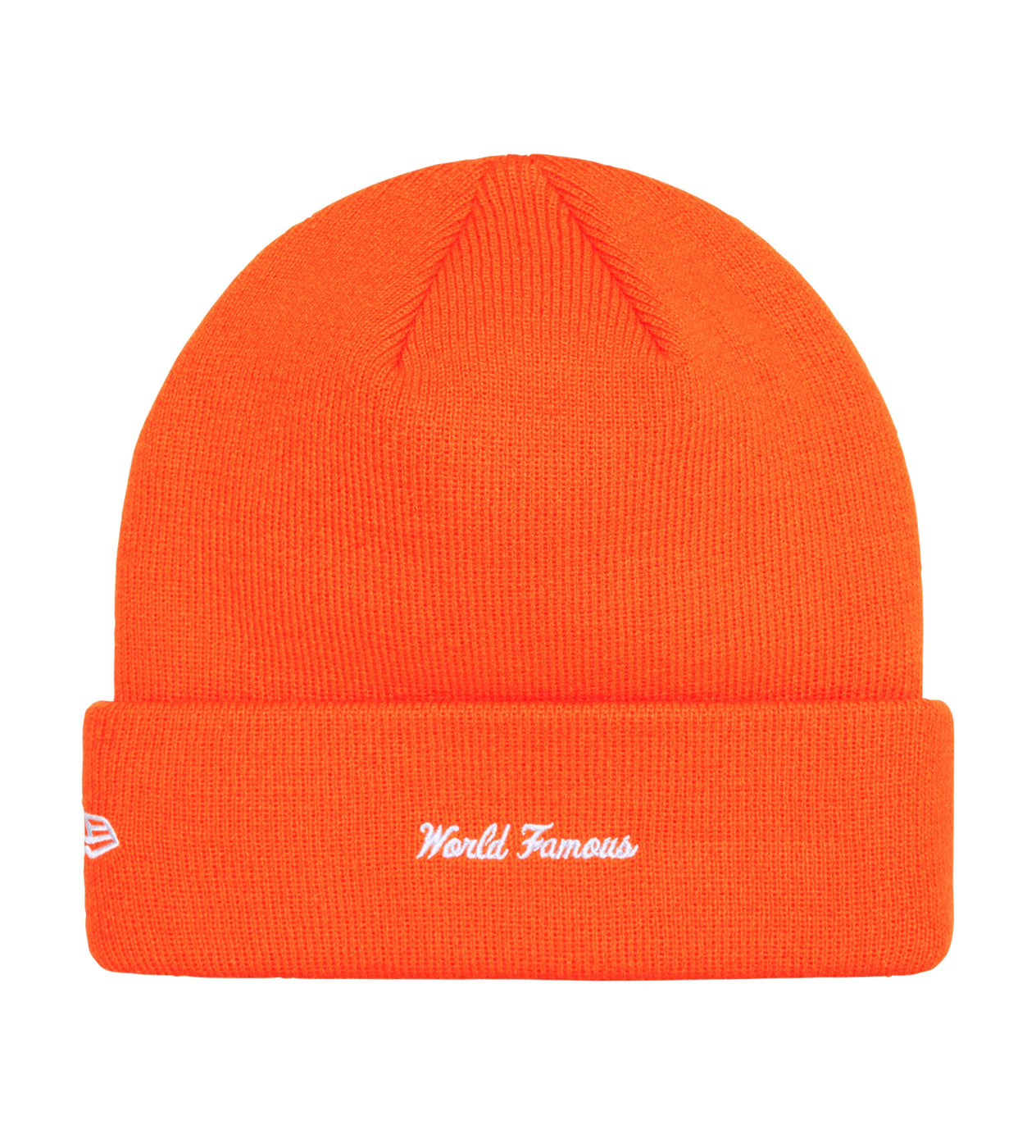 Supreme New Era Box Logo Beanie Orange