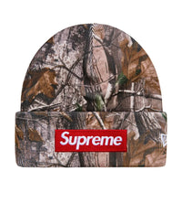 Supreme New Era Box Logo Beanie Realtree Camo