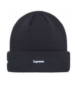 Supreme New Era Script Beanie Navy