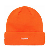 Supreme New Era Script Beanie Orange