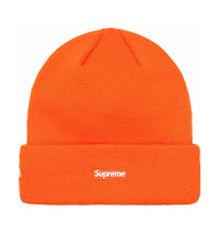 Supreme New Era Script Beanie Orange