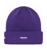 Supreme New Era Script Beanie Purple