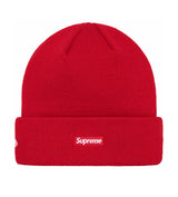 Supreme New Era Script Beanie Red