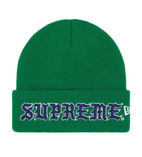 Supreme Old English Beanie Green/Blue
