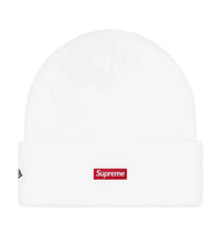 Supreme Old English Beanie White/Gold