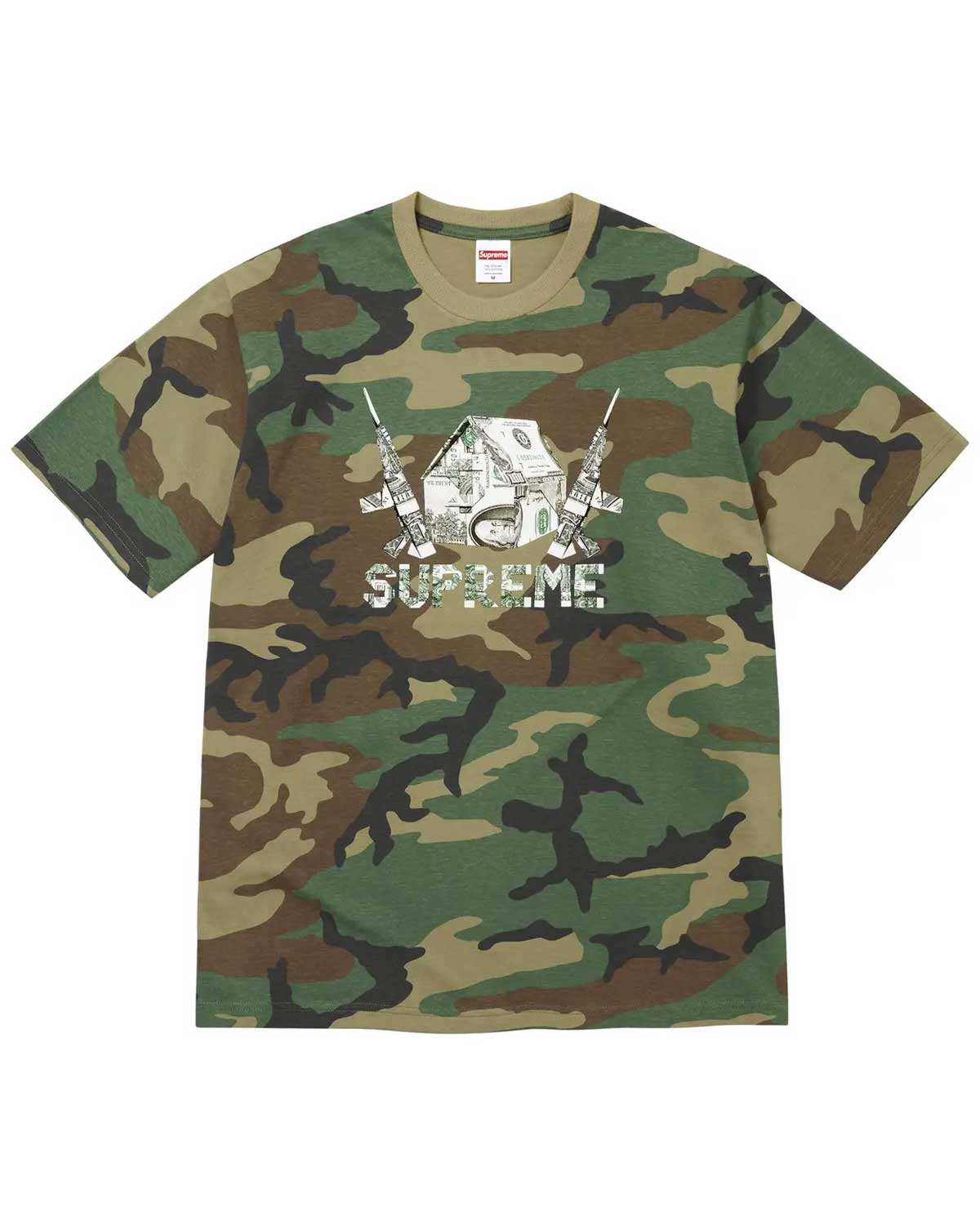 Supreme Origami Tee Camo