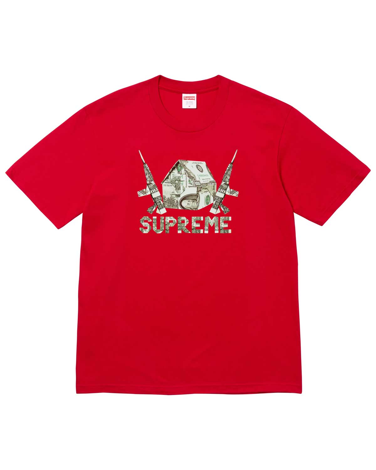 Supreme Origami Tee Red