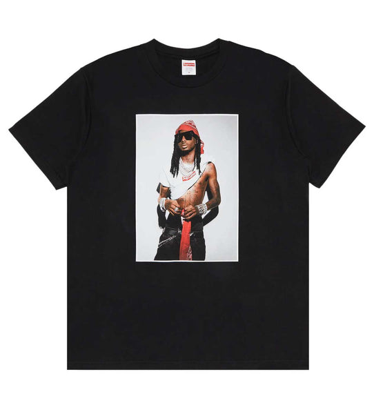 Supreme フォトtee Playboi Carti Mサイズ Supreme Playboi Carti Photo Tee Black – Restock AR